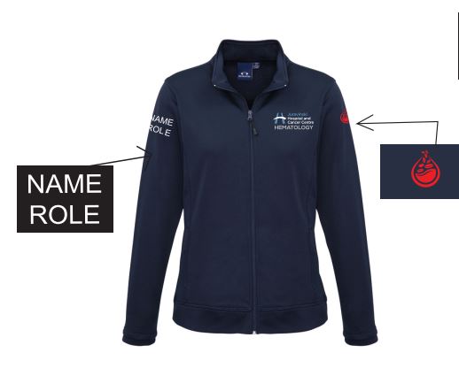 Juravinski Hematology Full Zip Sweater